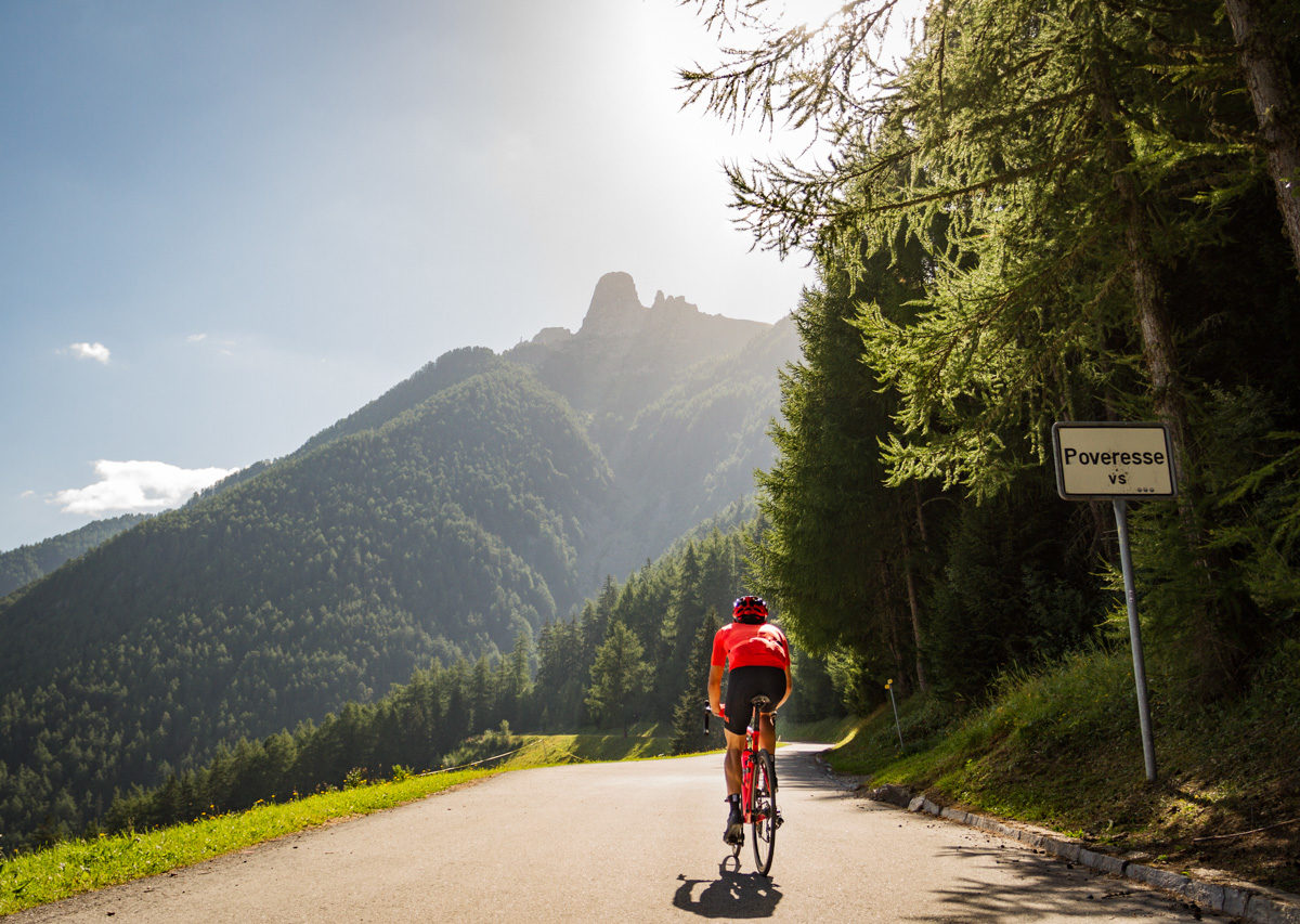 Itinéraire vélo valais