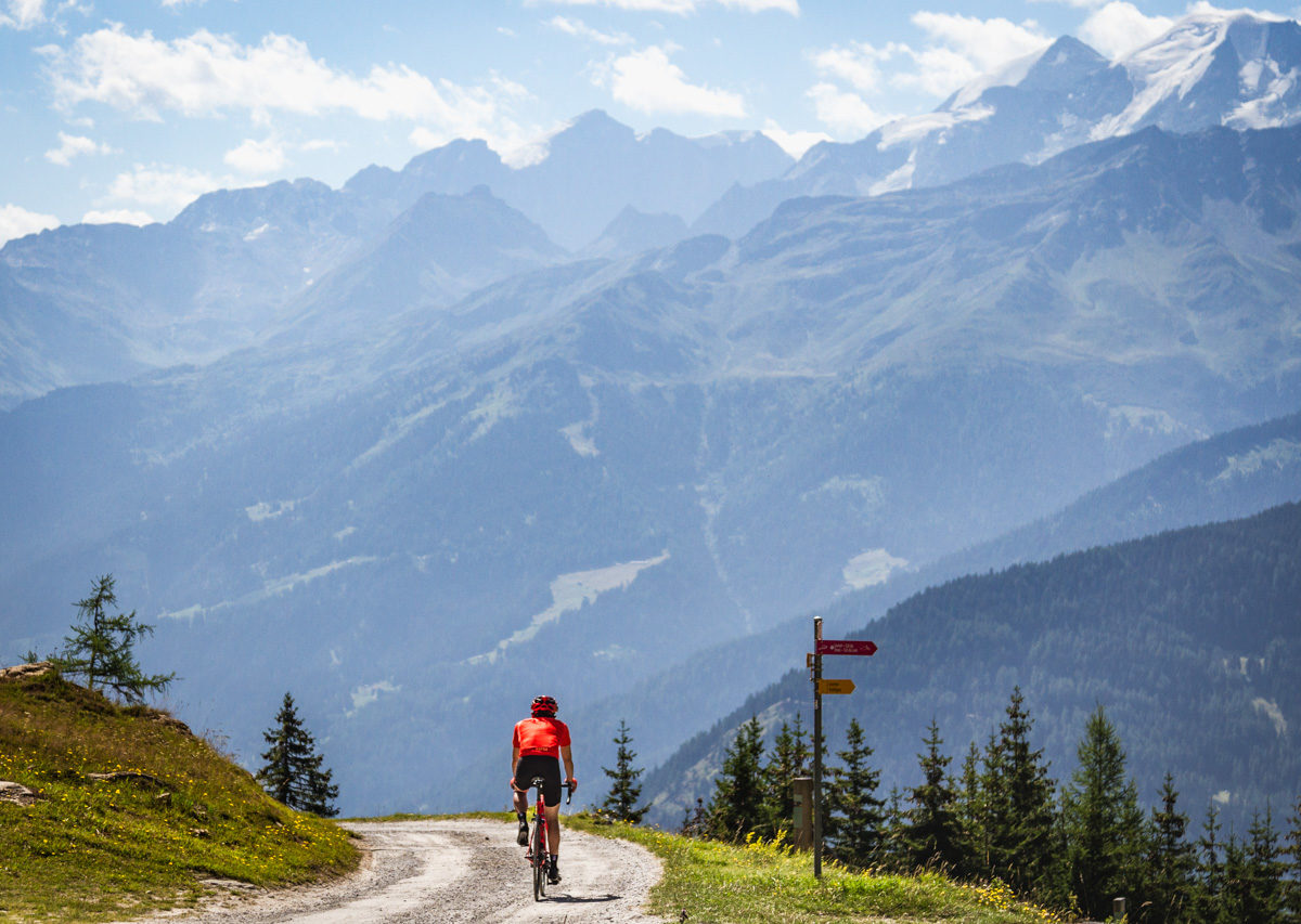 Itinéraire vélo valais