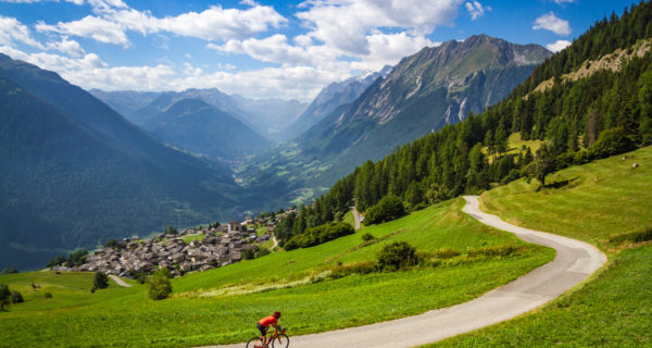 Itinéraire vélo valais