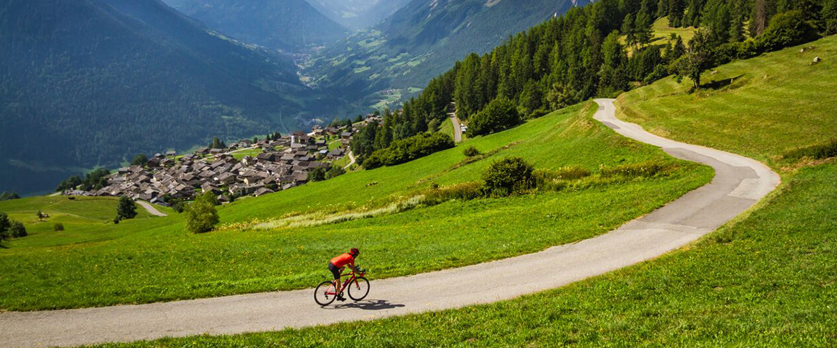 itinéraire cycliste valais