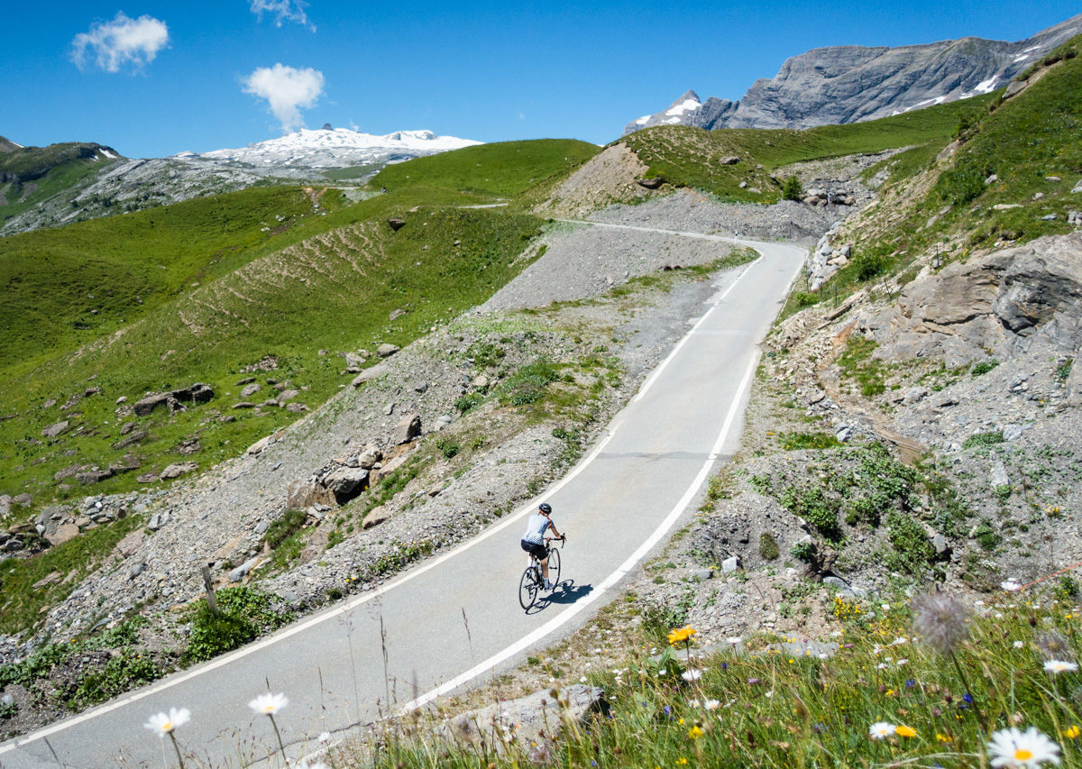 Col du Sanetsch vélo de route