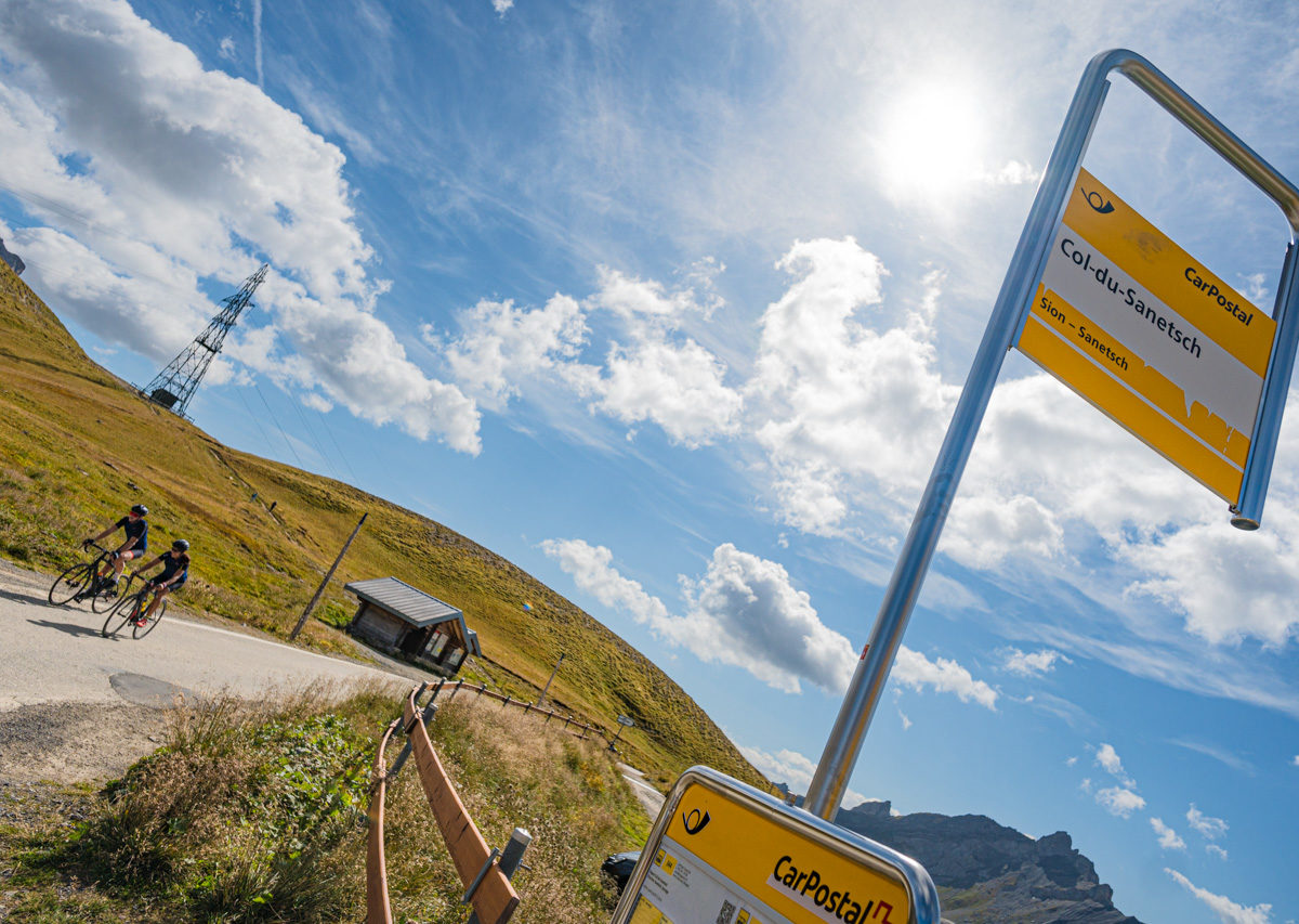 Col du Sanetsch vélo de route