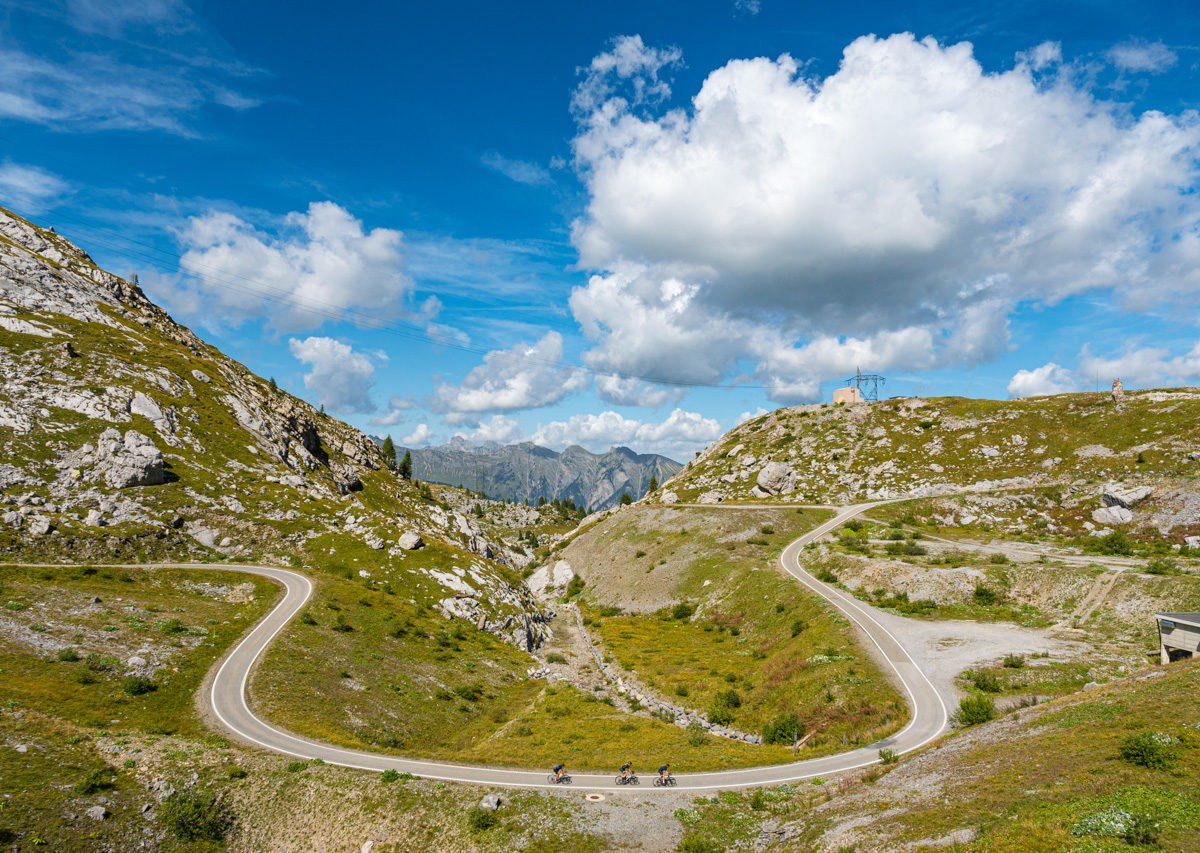 Col du Sanetsch vélo de route