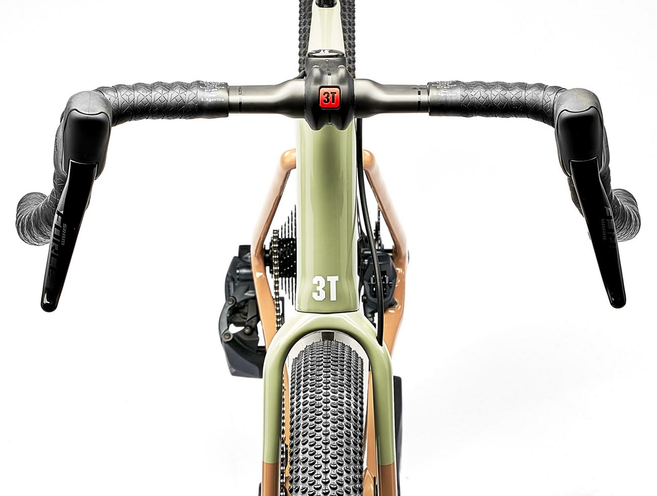 Velo gravel on sale guidon plat