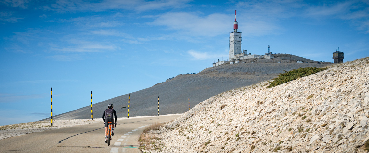 Le Mont Ventoux depuis Bédoin 