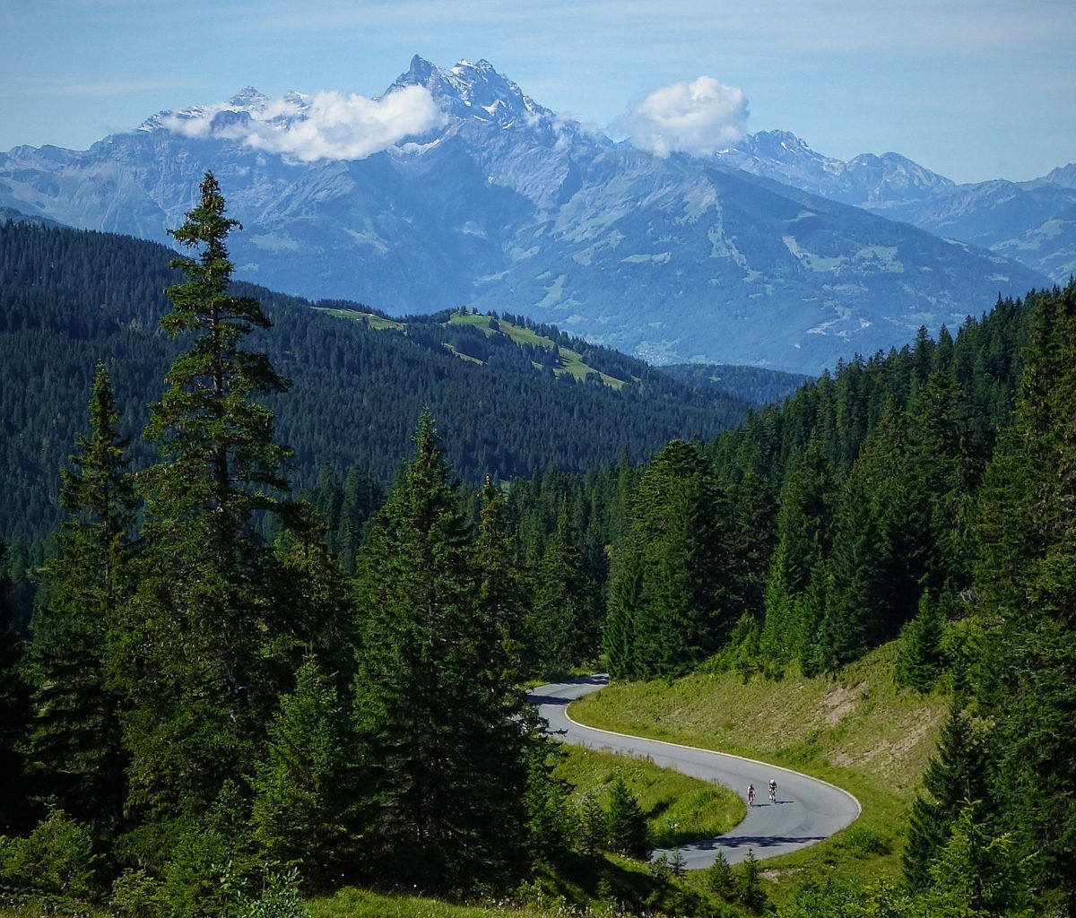 Top of Col de la Croix