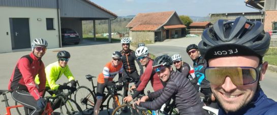 velo en gruyere sortie