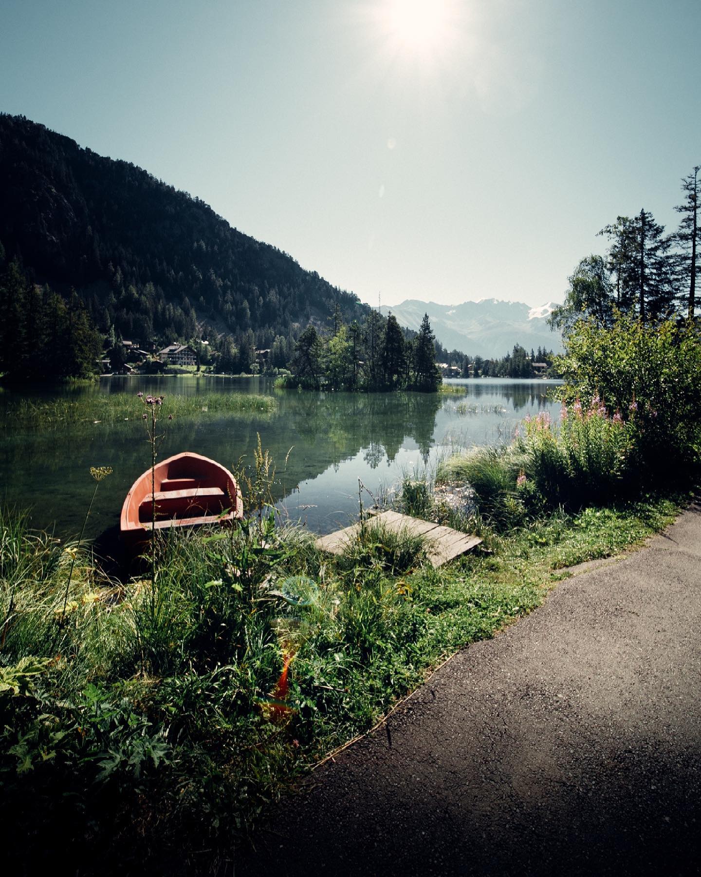 Au Club Alpin Champex-Lac Bike hotel Valais Suisse