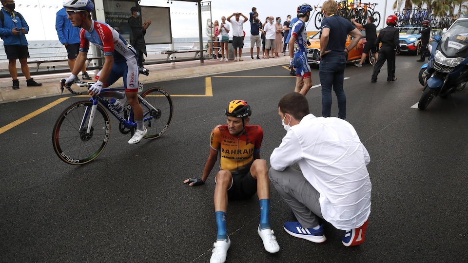 Commotion cérébrale chez le cycliste