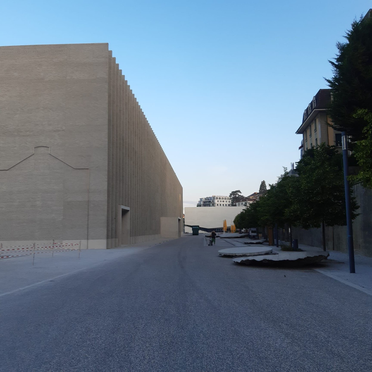 départ de la gare de Lausanne, plateforme 10